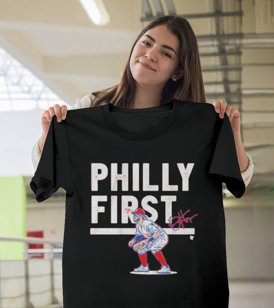 Bryce Harper Philly First Baseball Player T-Shirt