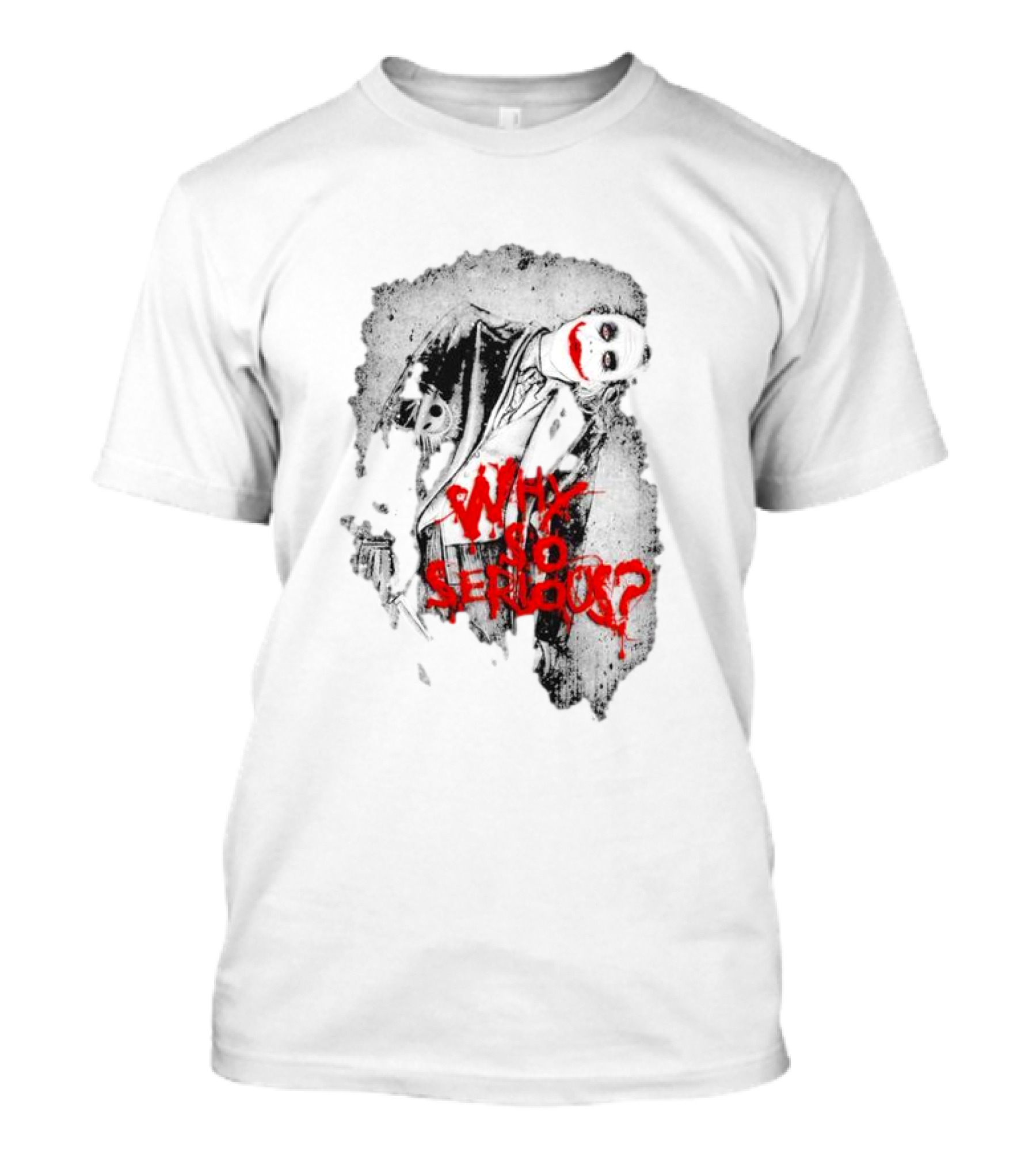 Why So Serious The Dark Knight Joker Halloween T-Shirt