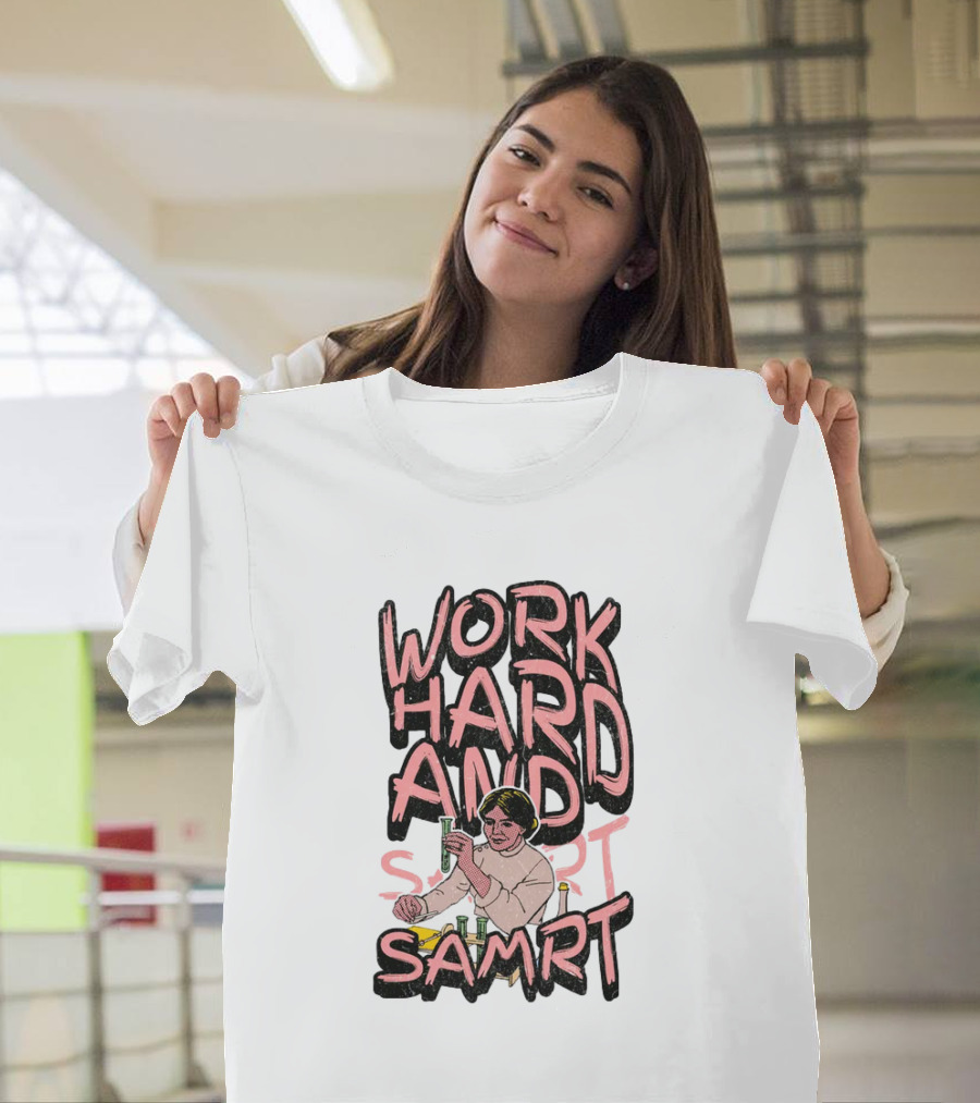Work Hard and Smart with Young Scientist T-Shirt