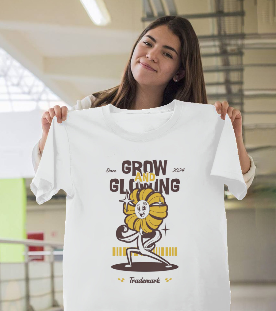 Since 2024 Grow And Glowing Trademark T-Shirt