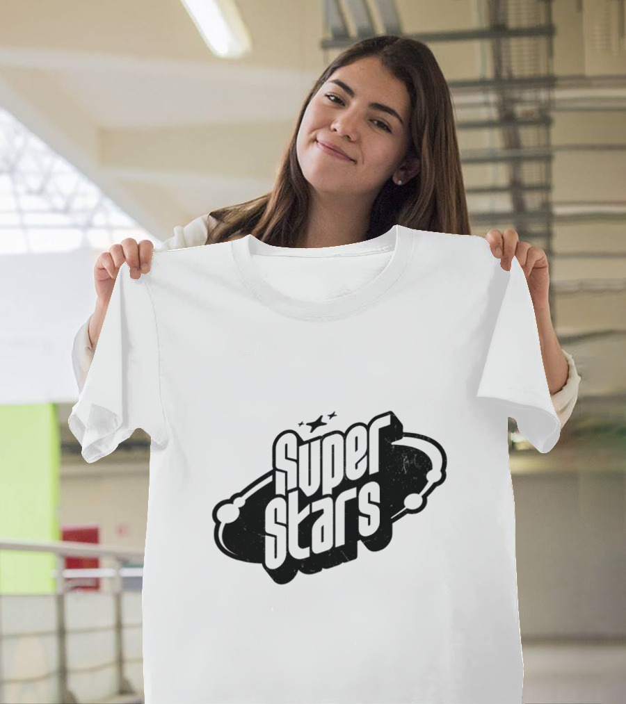 Super Stars Galaxy Orbit And Stars T-Shirt
