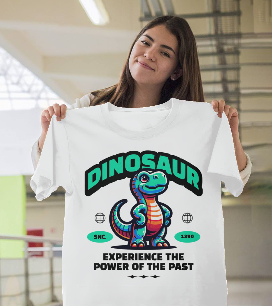 Dinosaur Experience The Power Of The Past Snc 1390 T-Shirt