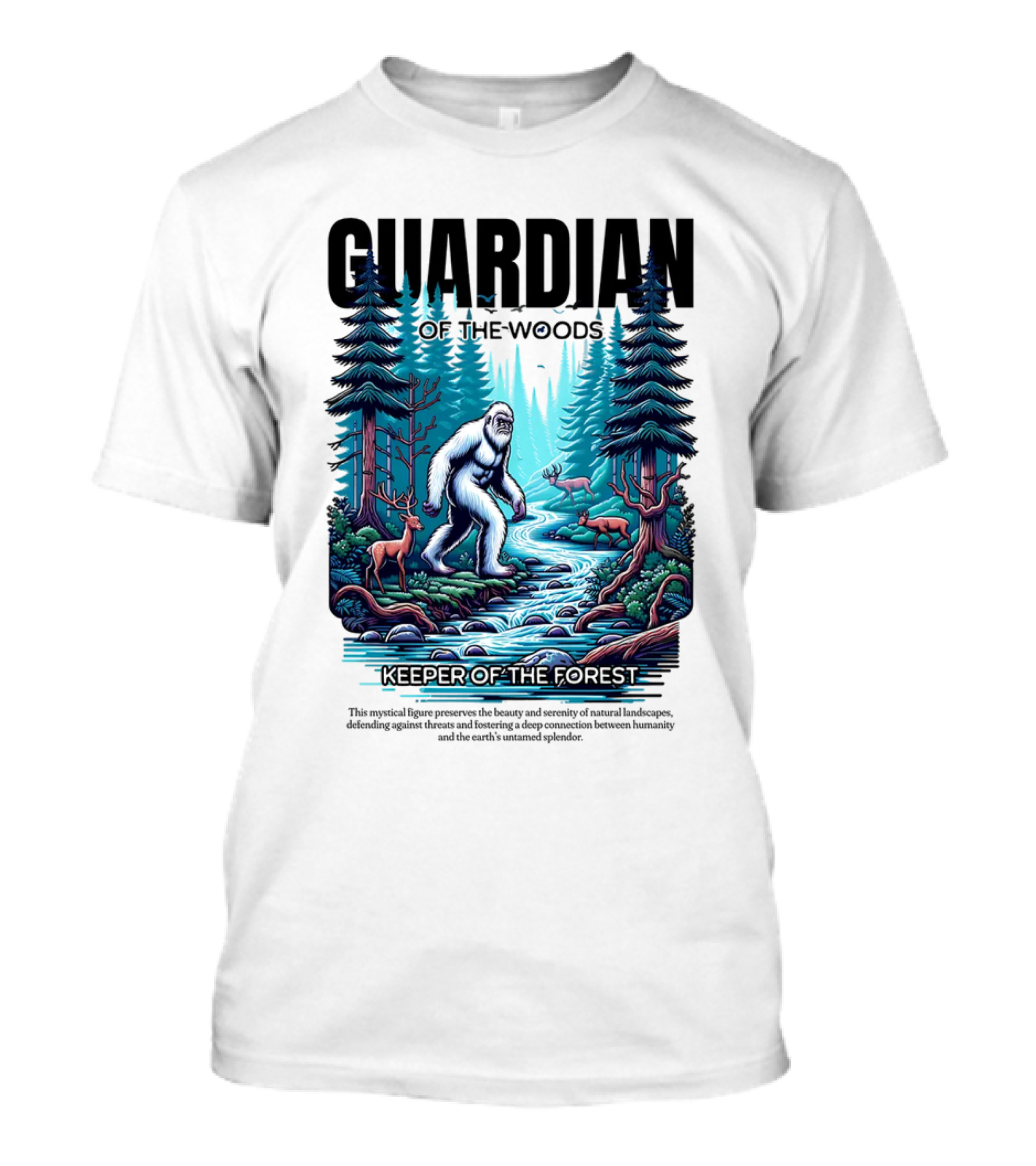 Guardian Of The Woods Keeper Of The Forest T-Shirt