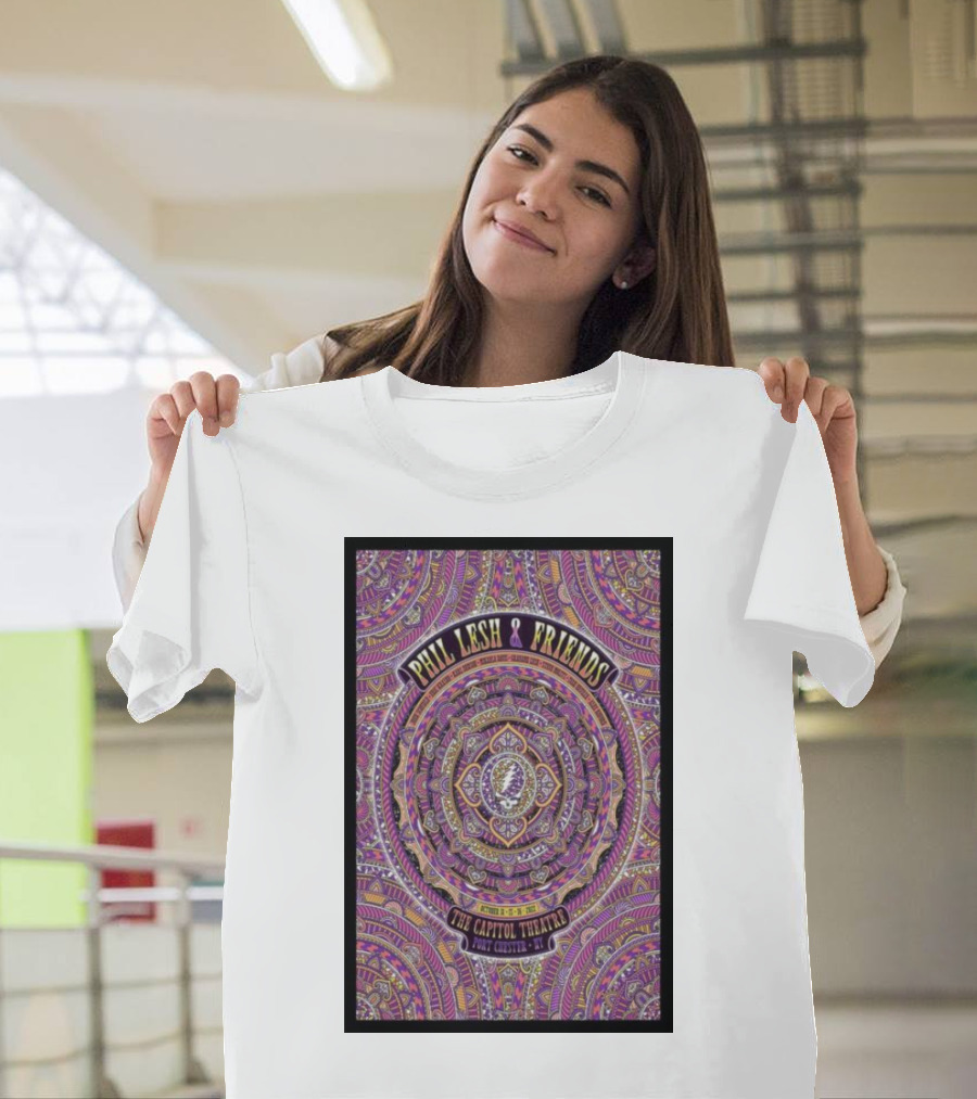 Phil Lesh and Friends Capitol Theatre Port Chester NY Psychedelic T-Shirt