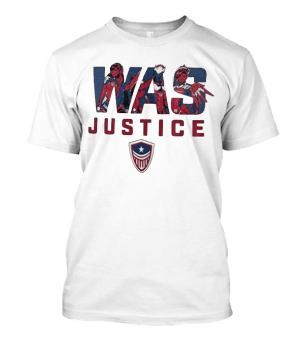 WAS Justice Washington Hero Shield T-Shirt