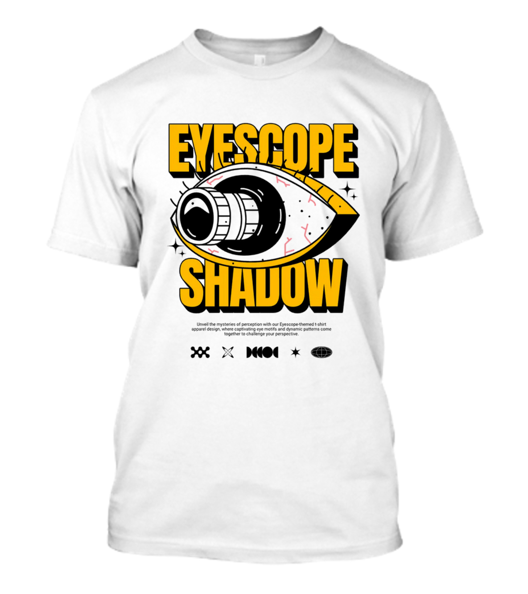 EYESCOPE SHADOW Lens Perception Perspective T-Shirt