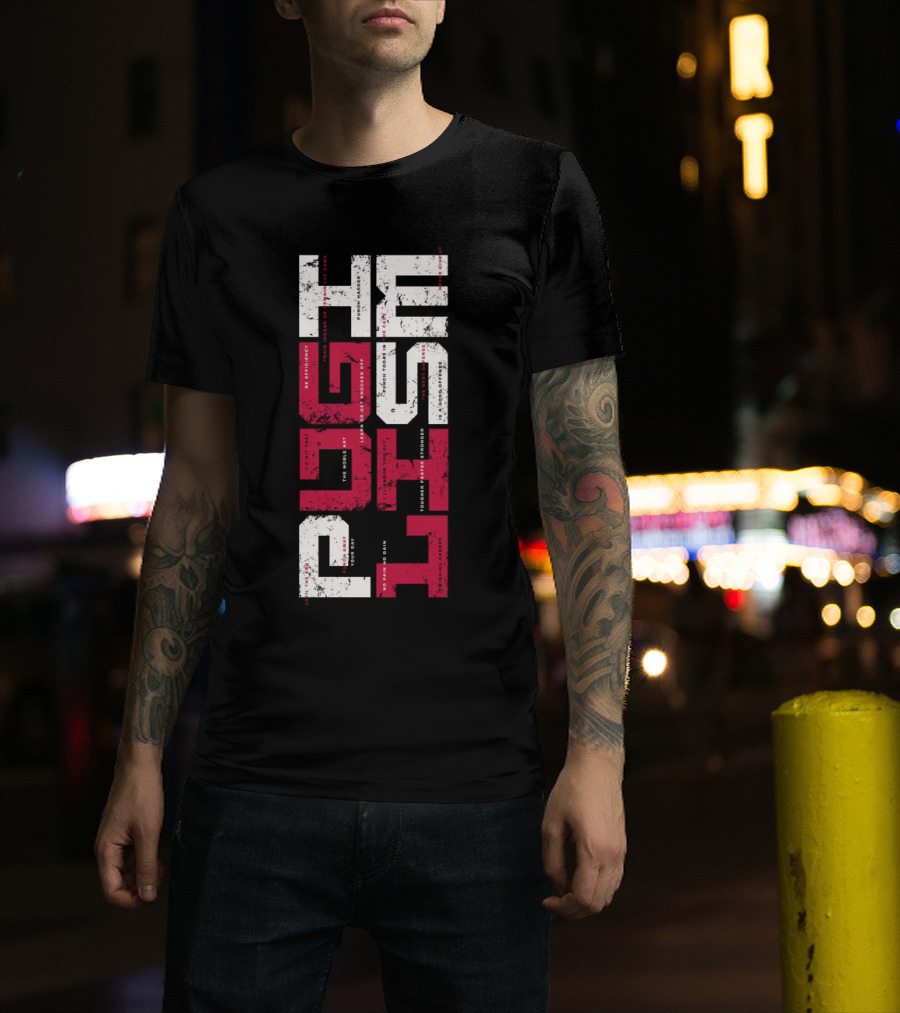 Pugilist Typographic Athletic Fight Sports T-Shirt