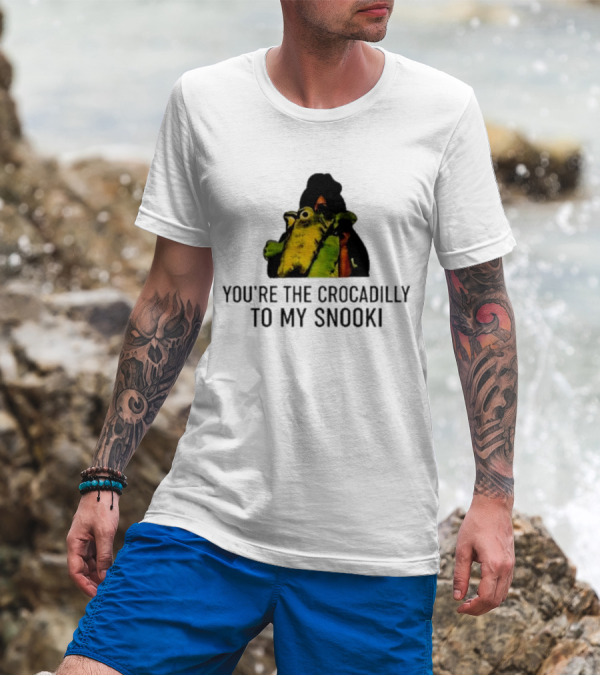 You're The Crocadilly To My Snooki Fun Colorful Frog T-Shirt