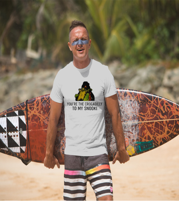 You're The Crocadilly To My Snooki Fun Colorful Frog T-Shirt