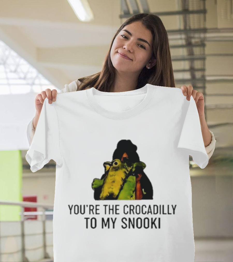 You're the Crocadilly to My Snooki Fun Colorful Frog T-Shirt