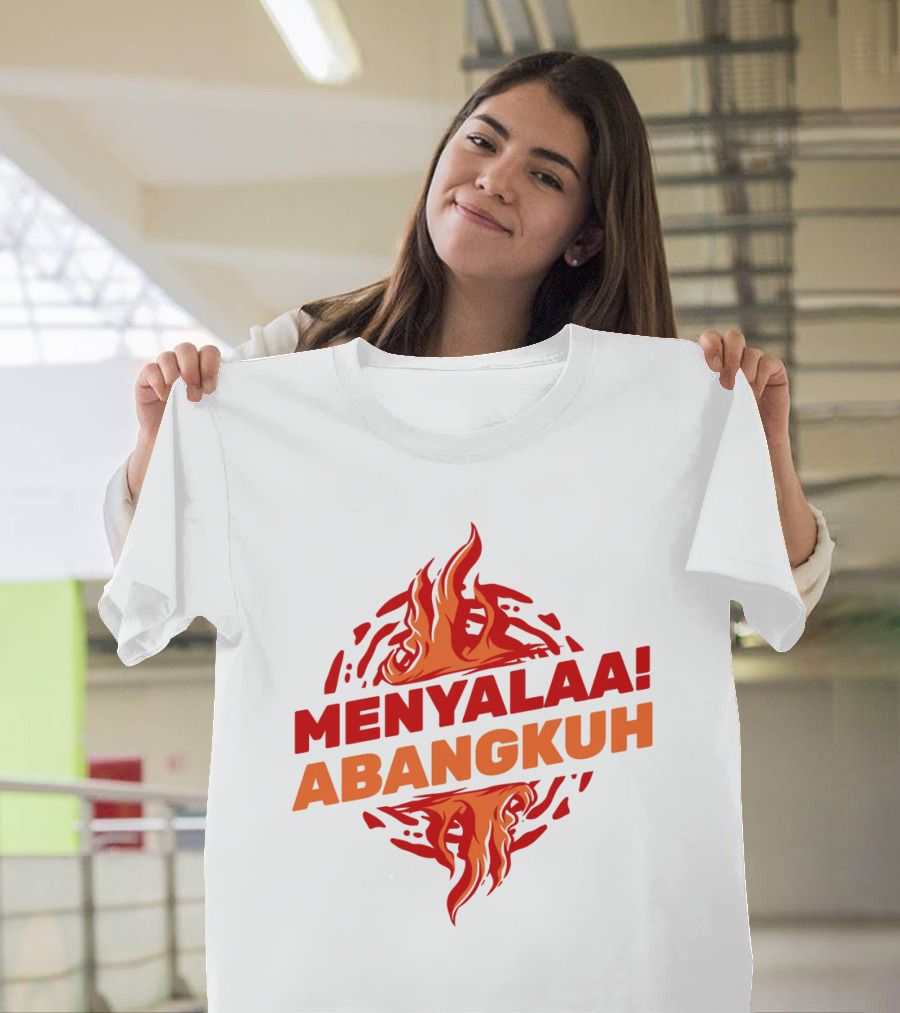 MENYALAA ABANGKUH Flame T-Shirt