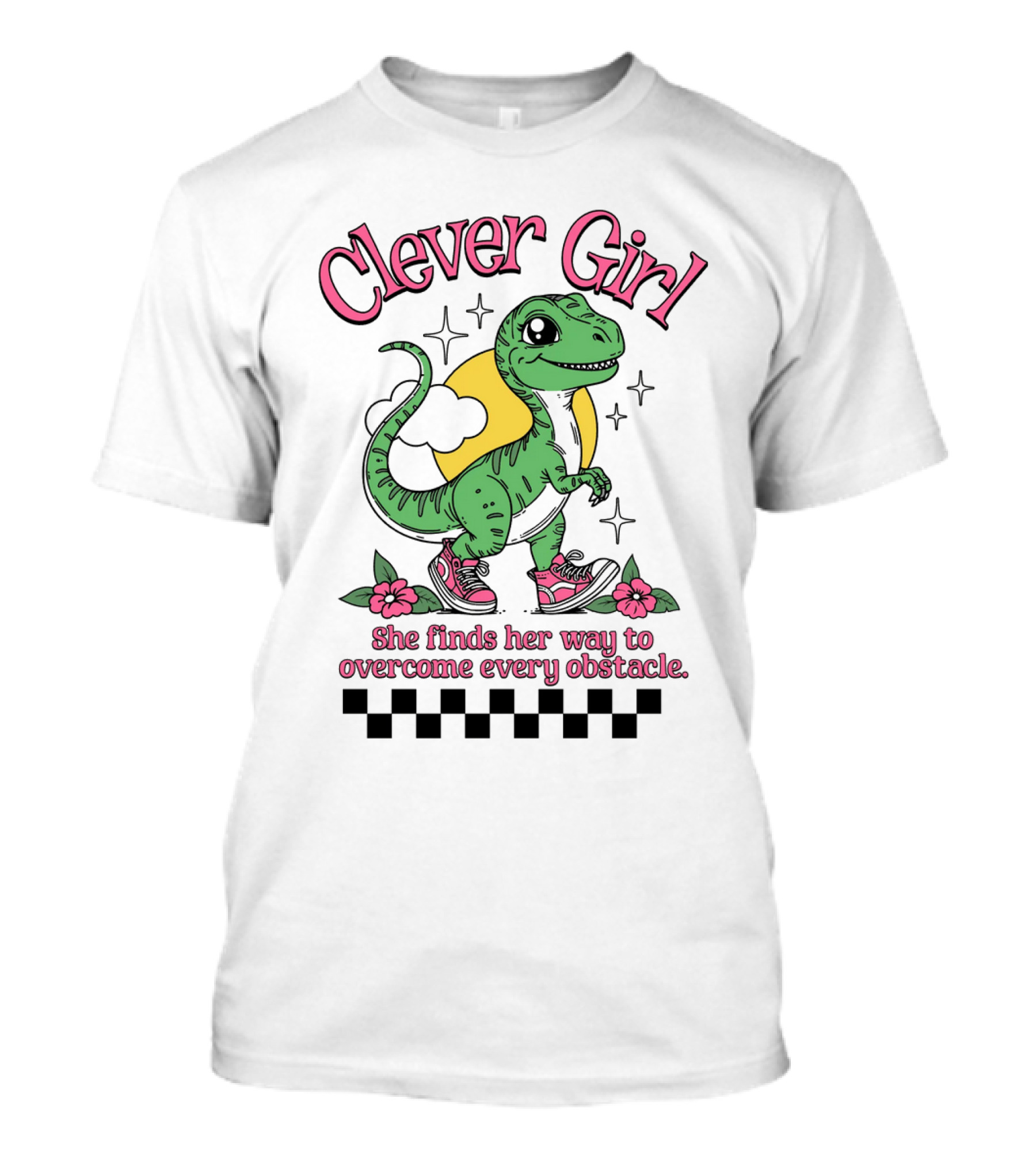 Clever Girl She Finds Her Way To Overcome Every Obstacle T-Shirt