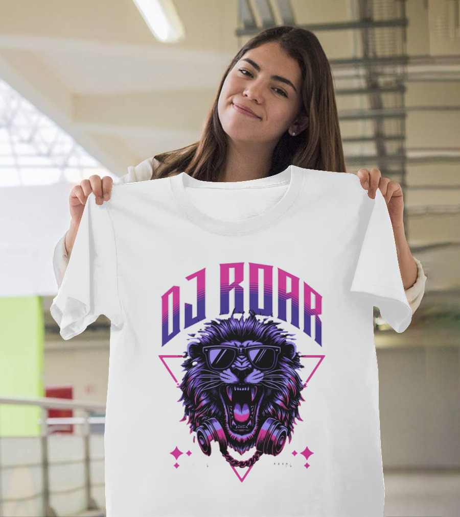DJ Roar Lion Head HTTL Apparal T-Shirt