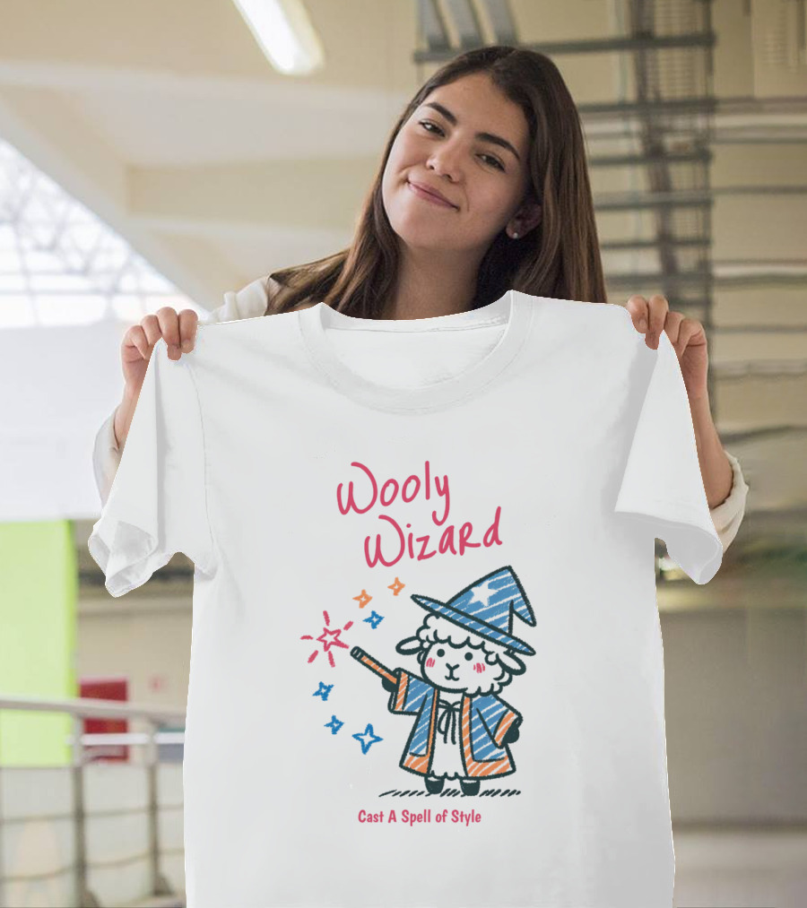 Wooly Wizard Cast A Spell Of T-Shirt