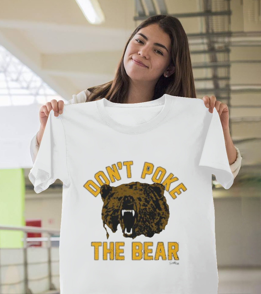 Don't Poke The Bear Bear Face Sullivan T-Shirt