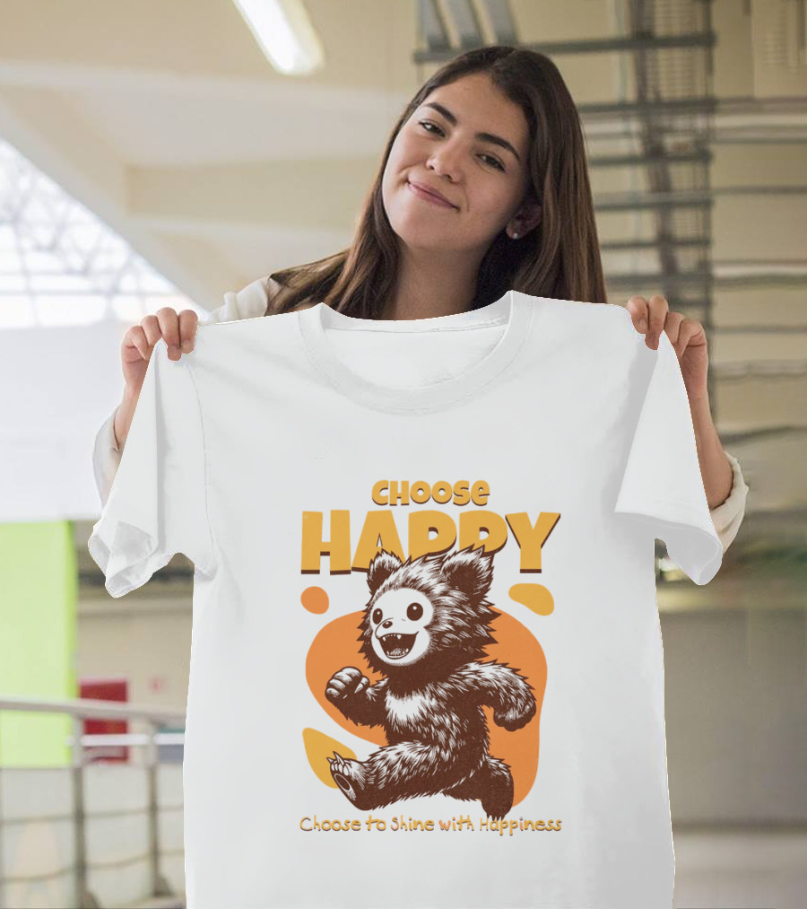 Choose Happy Choose To Shine With Happiness T-Shirt