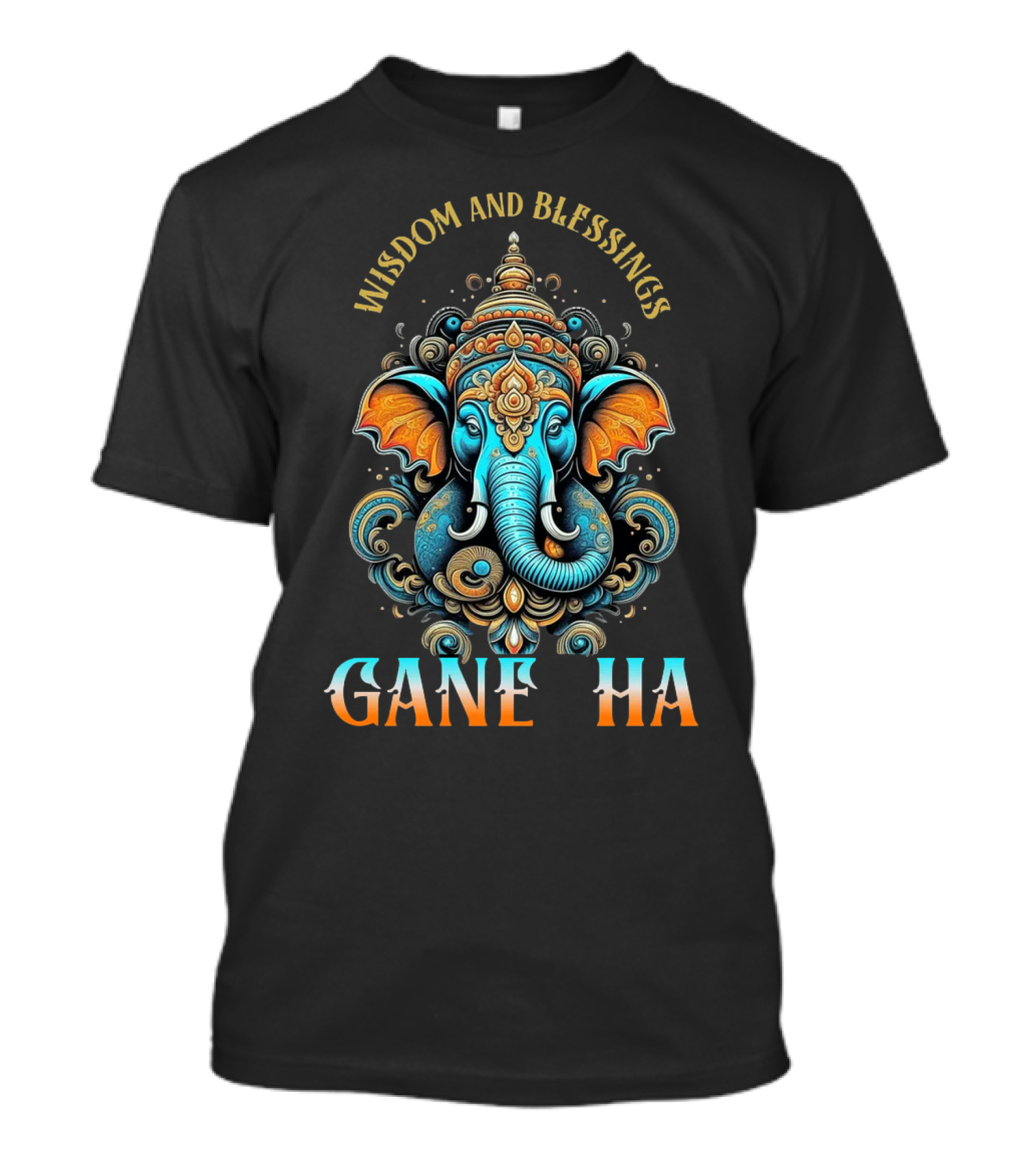 Wisdom And Blessings Ganesha T-Shirt