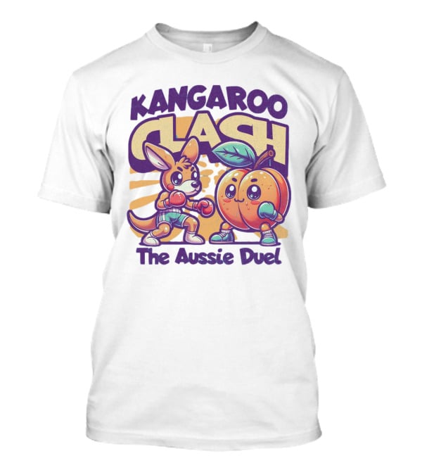 Kangaroo Clash The Aussie Duel T-Shirt
