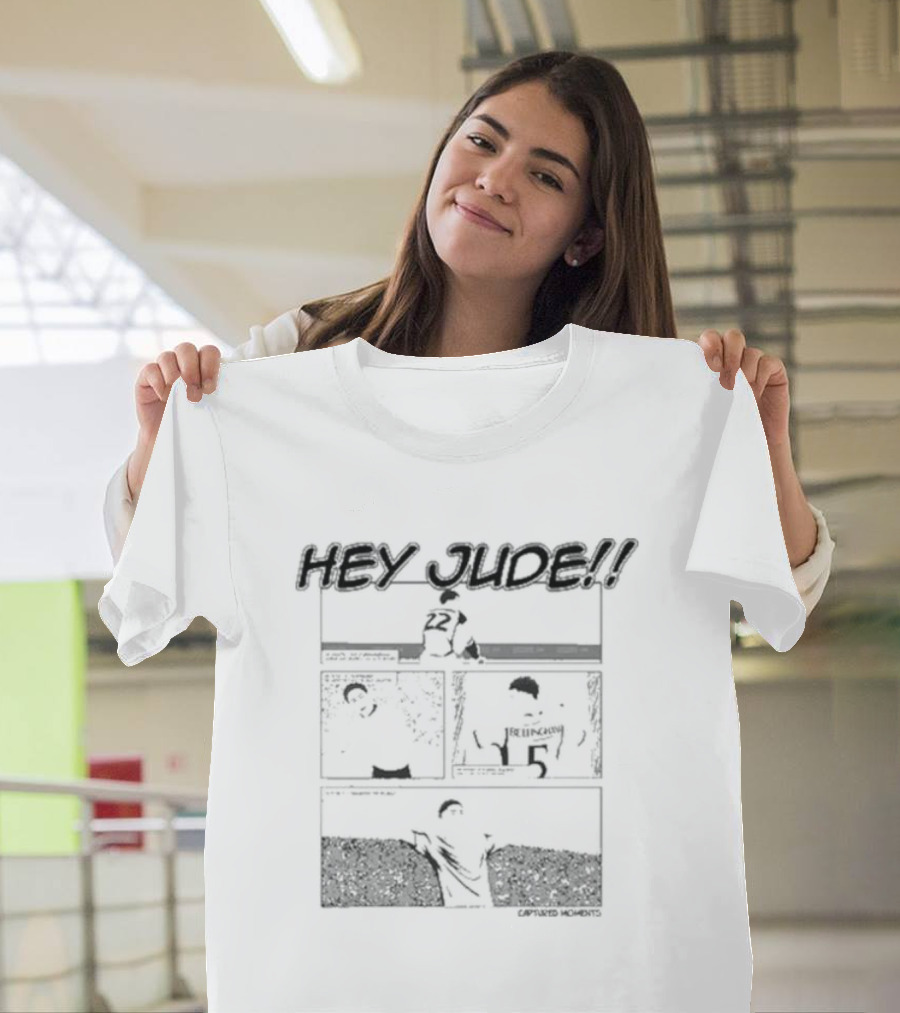HEY JUDE Number 22 Football Comic Captured Moments T-Shirt