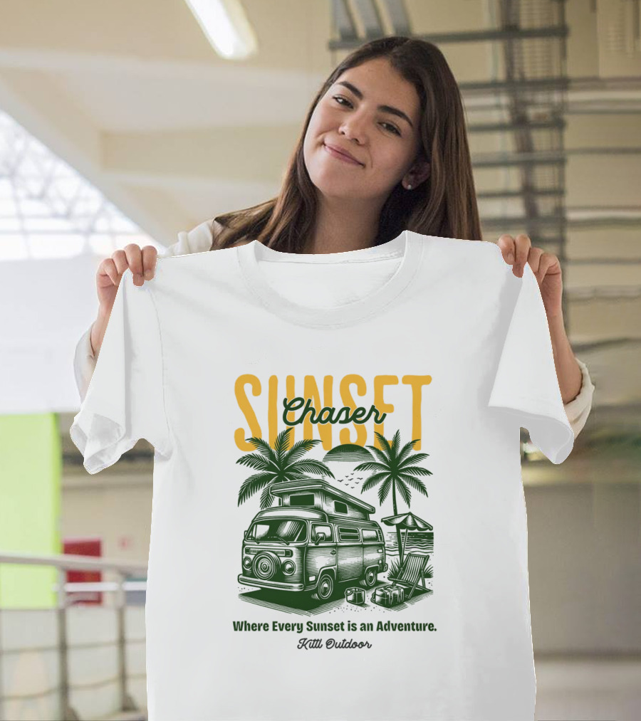 Sunset Chaser Where Every Sunset Is an Adventure Kittl Outdoor T-Shirt