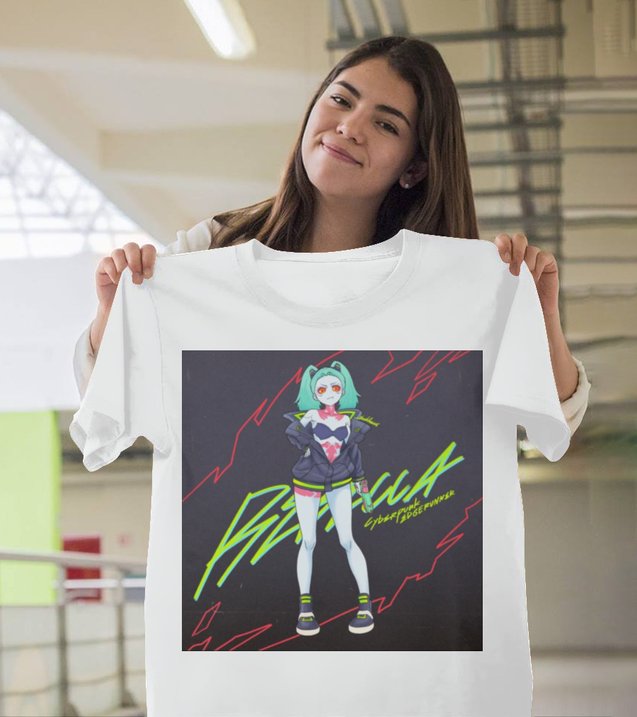 Rebecca Cyberpunk Edgerunners Neon T-Shirt