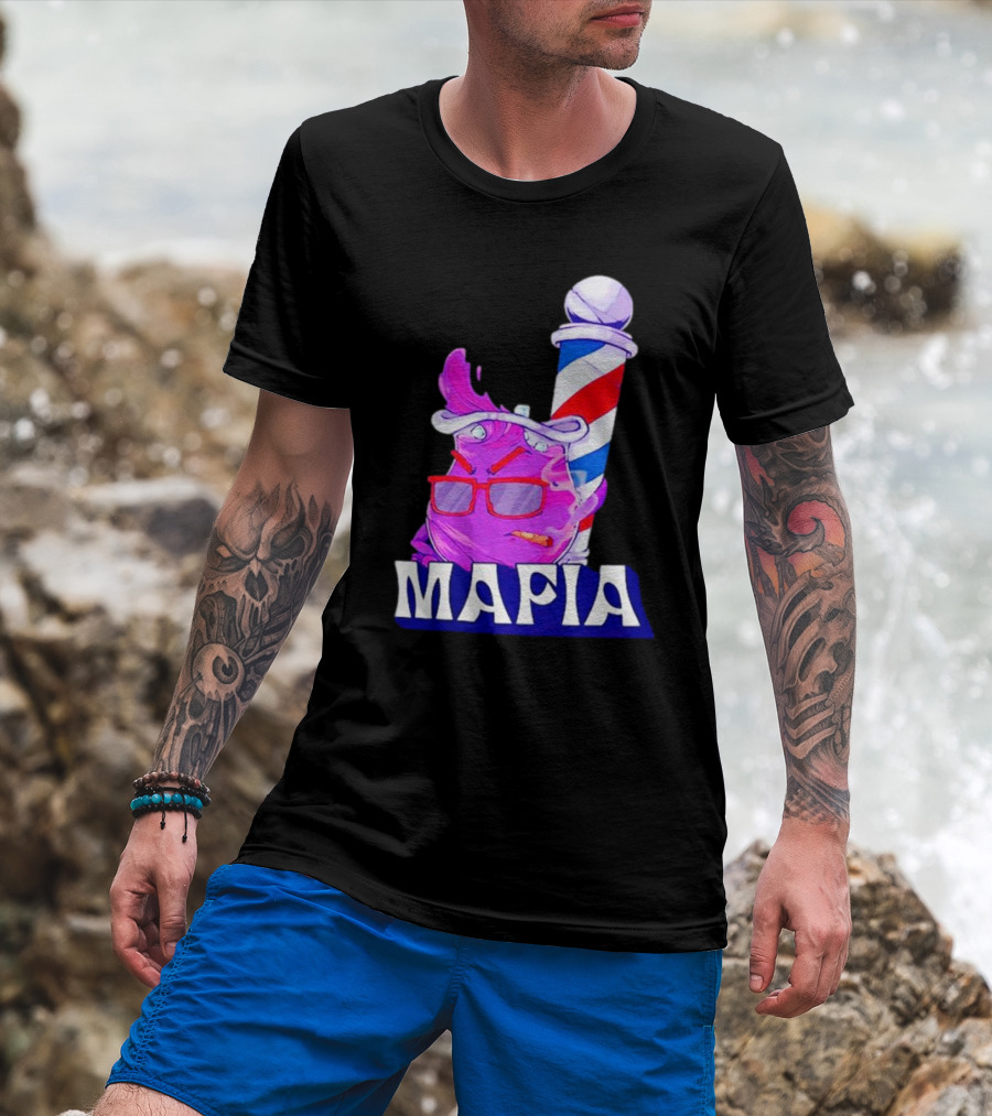 Mafia Purple Barber Pole Cool Aid Playoff Pack T-Shirt