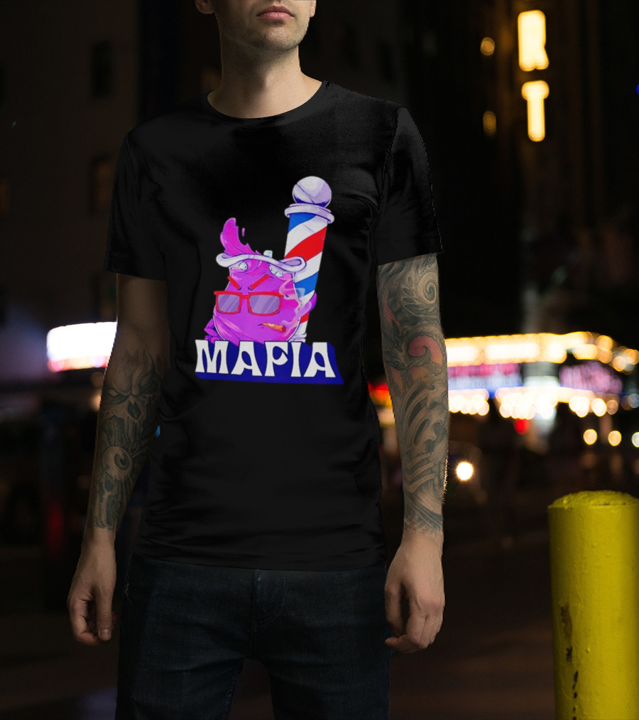 Mafia Purple Barber Pole Cool Aid Playoff Pack T-Shirt