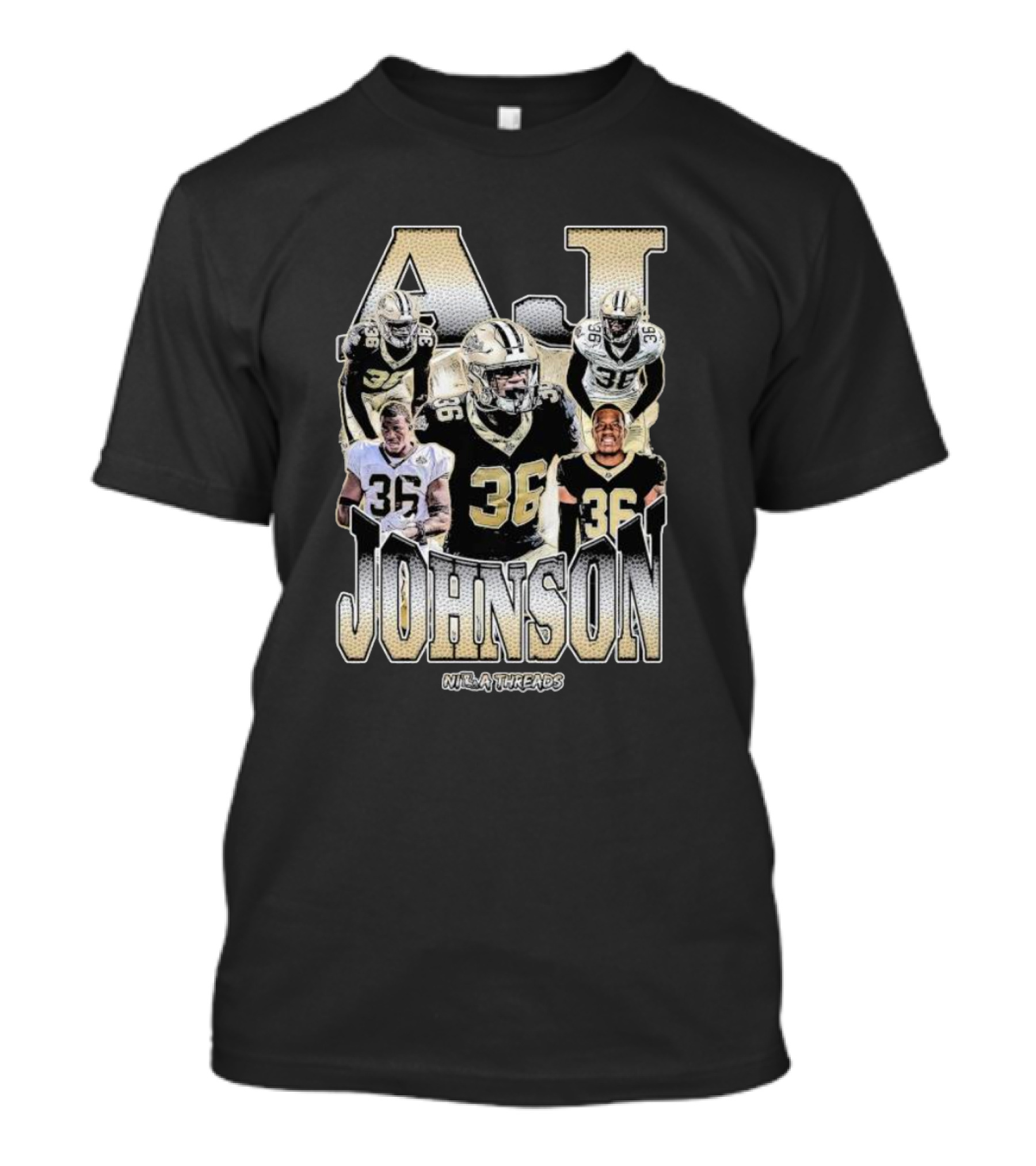 A.J. Johnson 36 NFL Threads T-Shirt
