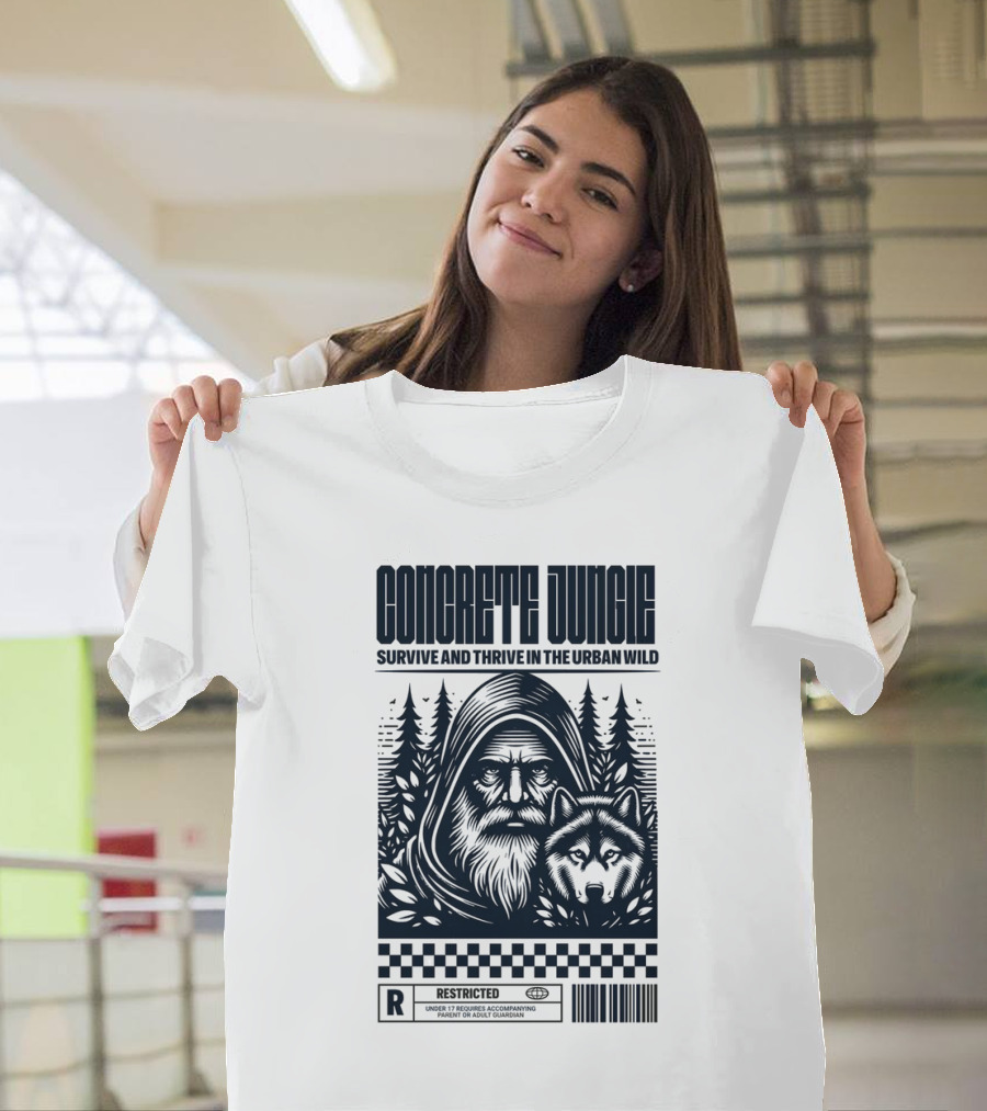 Concrete Jungle Survive And Thrive In The Urban Wild T-Shirt