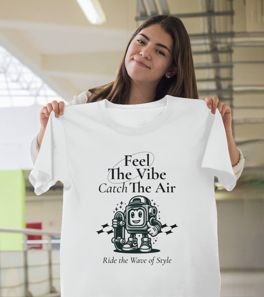 Feel The Vibe Catch The Air Ride the Wave of T-Shirt