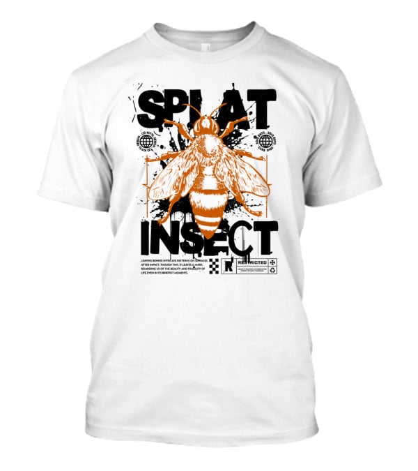 Splat Insect Restricted Warning T-Shirt