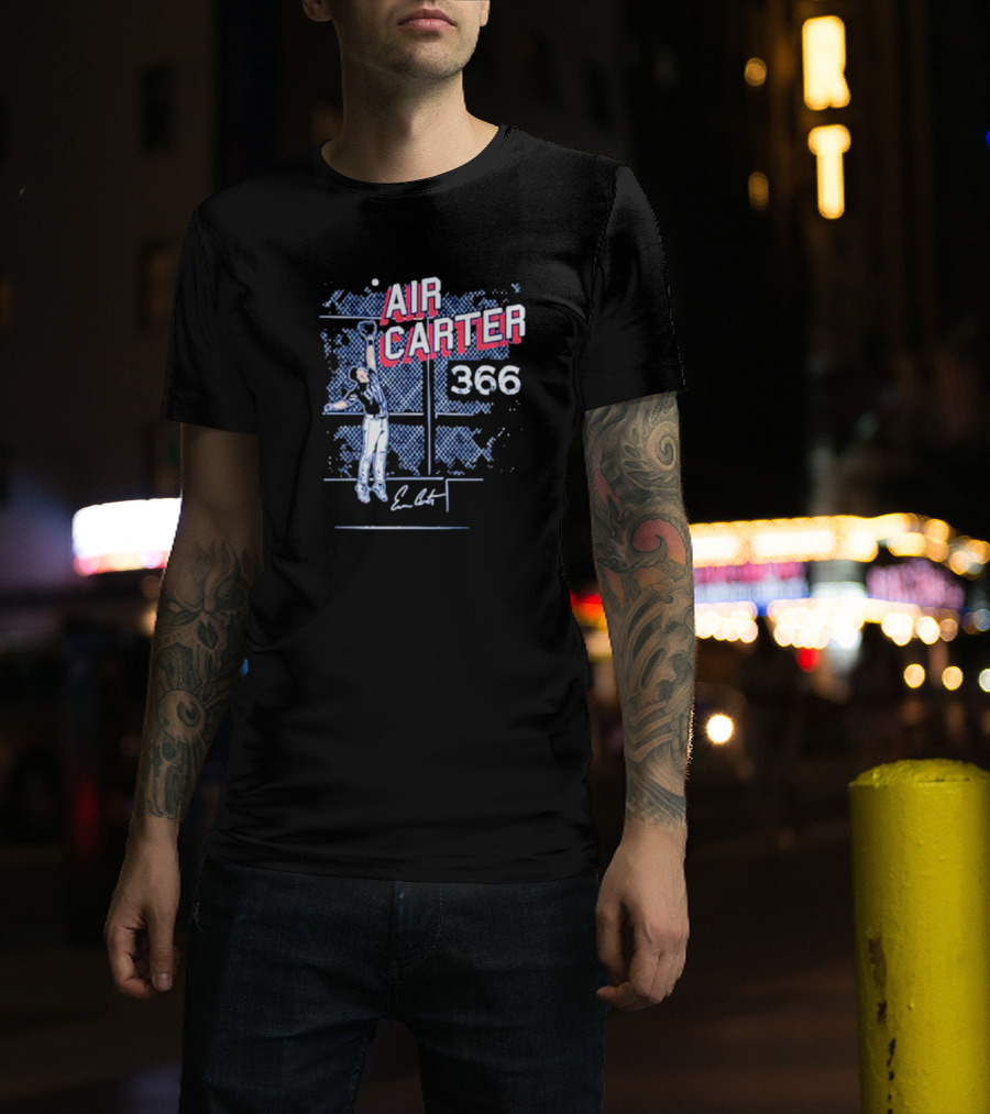 Air Carter 366 Evan Carter Texas Ranger T-Shirt