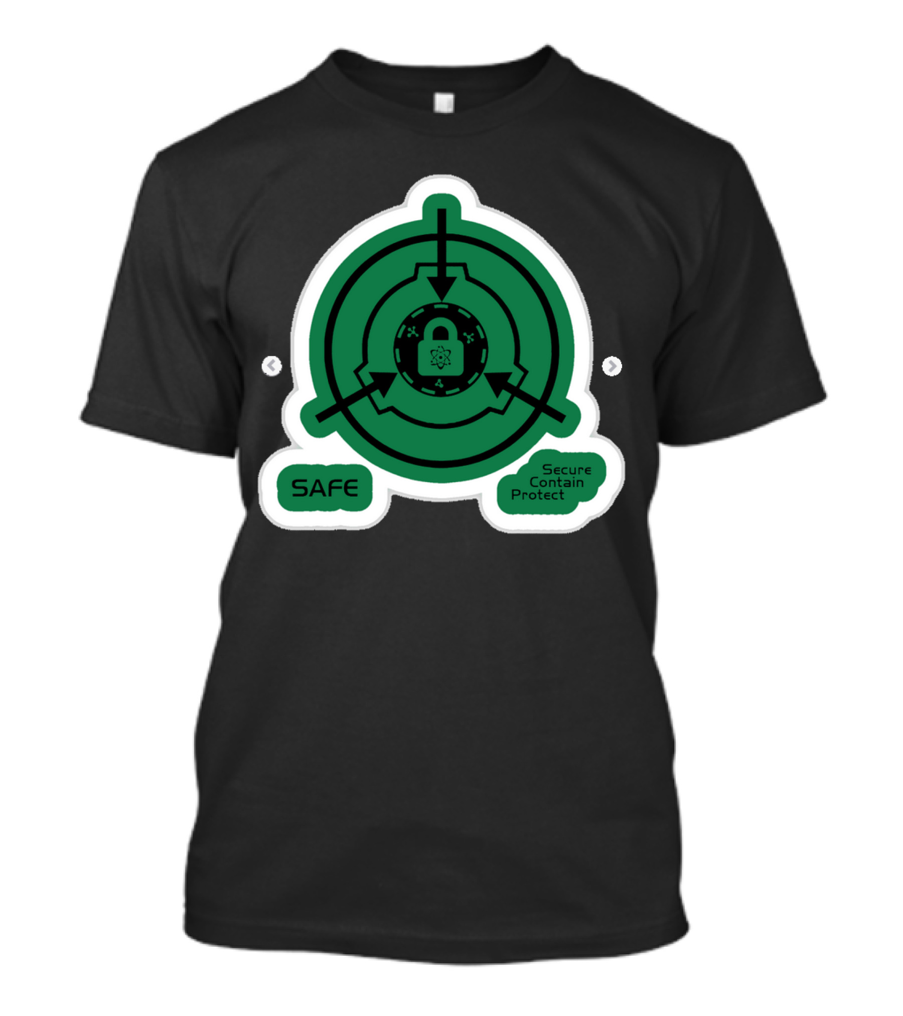 Safe Secure Contain Protect Lock T-Shirt