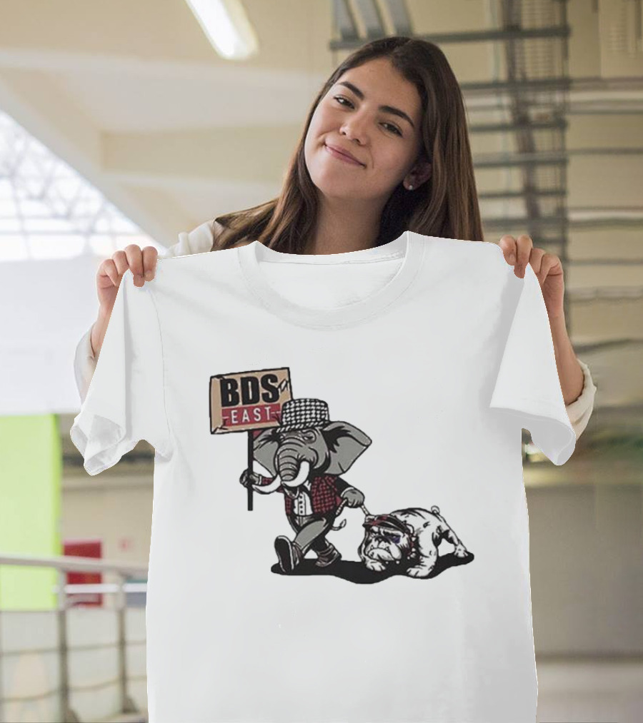 ALABAMA BDS East Elephant with Bulldog T-Shirt