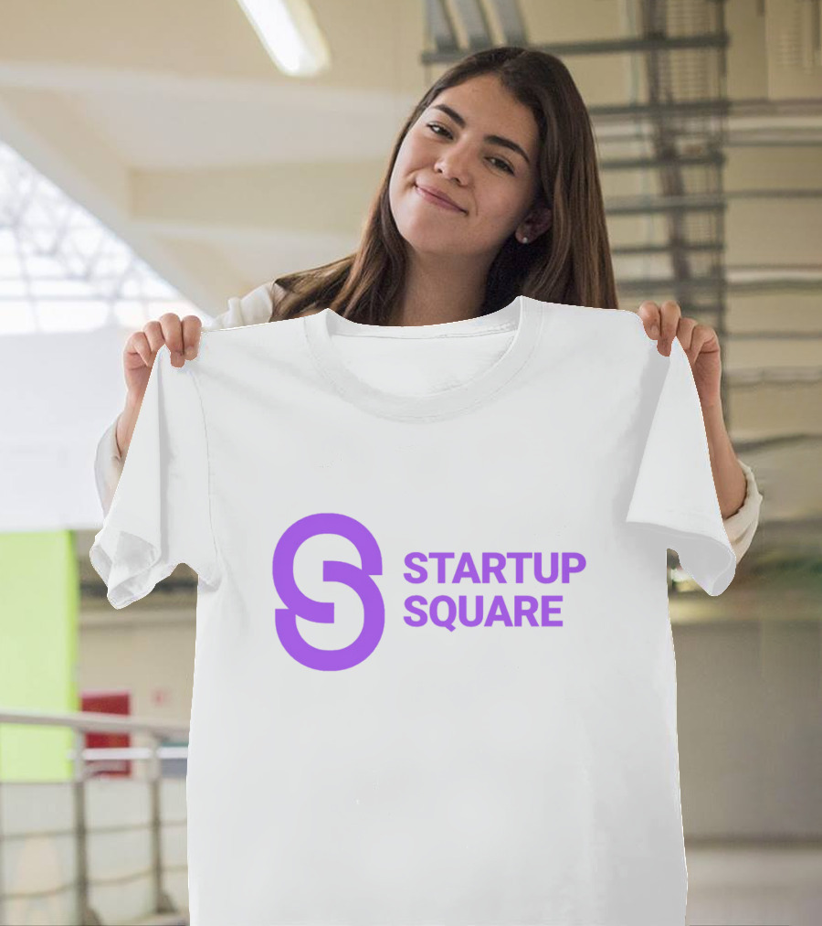 Startup Square Purple S T-Shirt