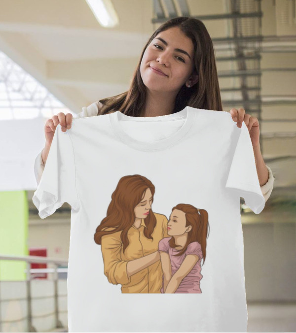 Mothers Day Mom And Daughter Bonding T-Shirt