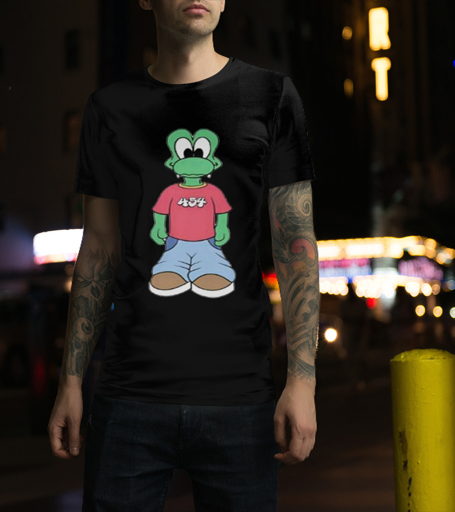 454 Life Double Green Character With 454 T-Shirt