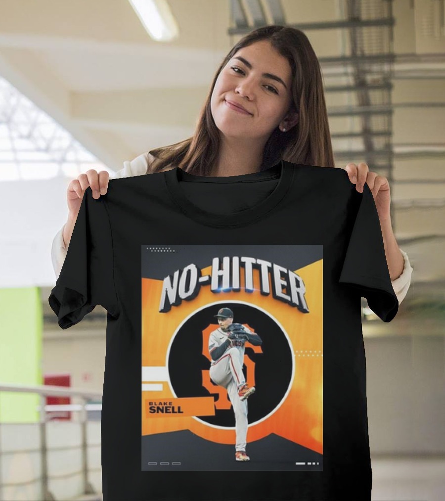 Blake Snell No-Hitter San Francisco Giants T-Shirt