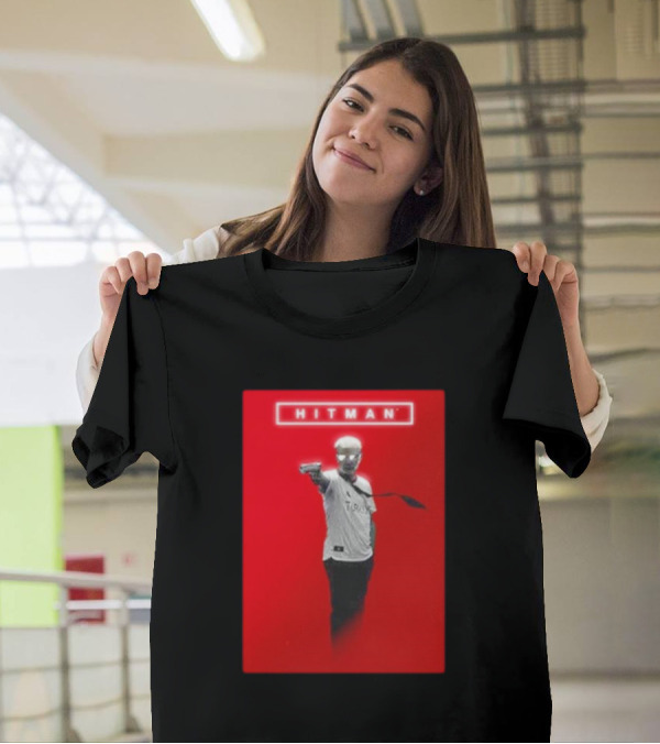 Hitman Agent 47 Gun Pose T-Shirt