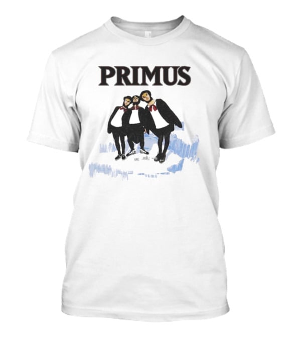 Primus SPACE FARM Trio On Abstract Landscape T-Shirt