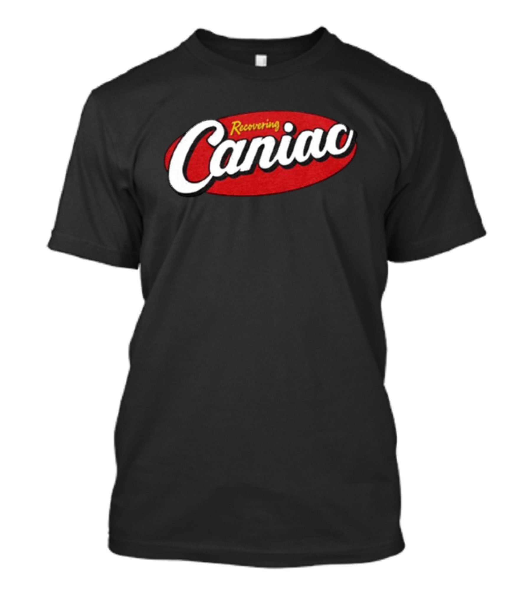Recovering Caniac Red T-Shirt