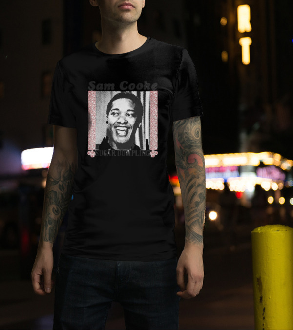 Sam Cooke Sugar Dumpling Smiling Portrait T-Shirt