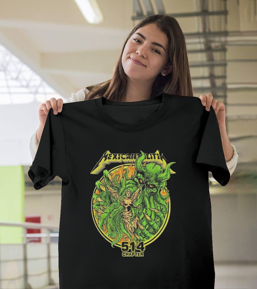 Mexican Militia Chapter 514 Vintage Monster T-Shirt