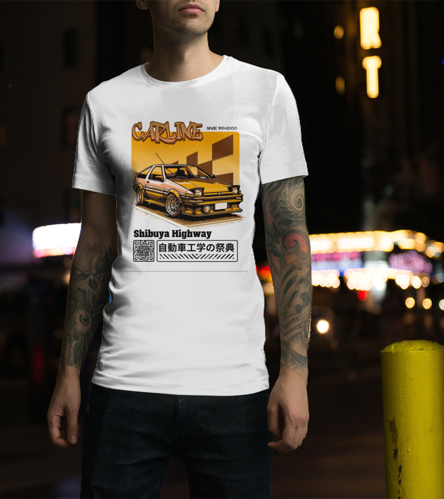 Carline Shibuya Highway Since 1951-2000 T-Shirt