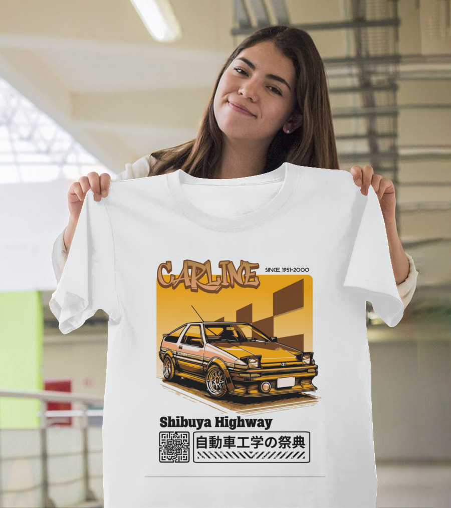 Carline Shibuya Highway Since 1951-2000 T-Shirt
