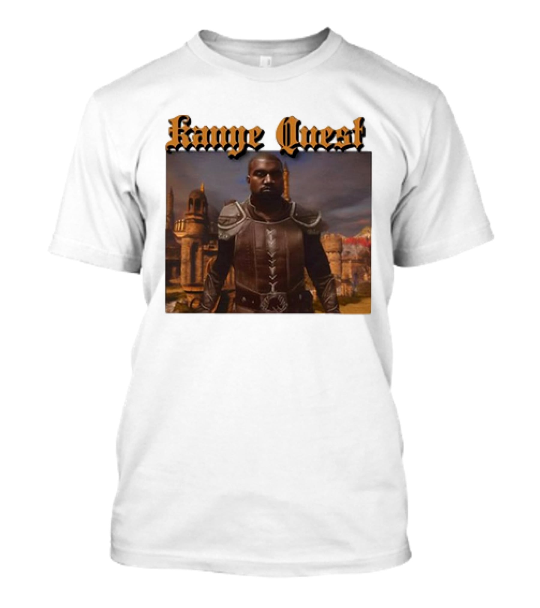 Kanye Quest Medieval Adventure Cleric In Armor T-Shirt
