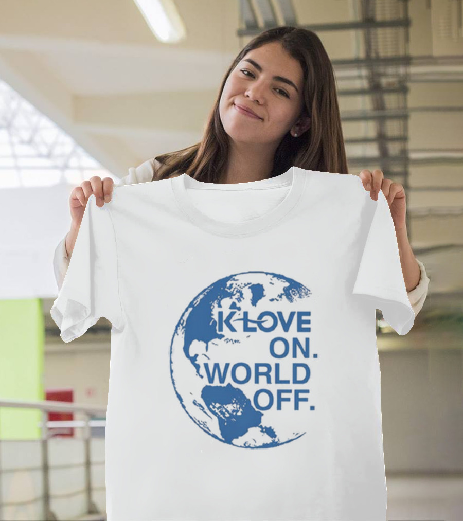 Klove On World Off Blue Earth Planet T-Shirt