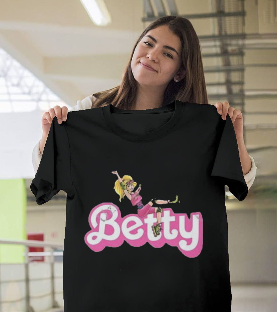 Betty Blonde Vintage Pink T-Shirt