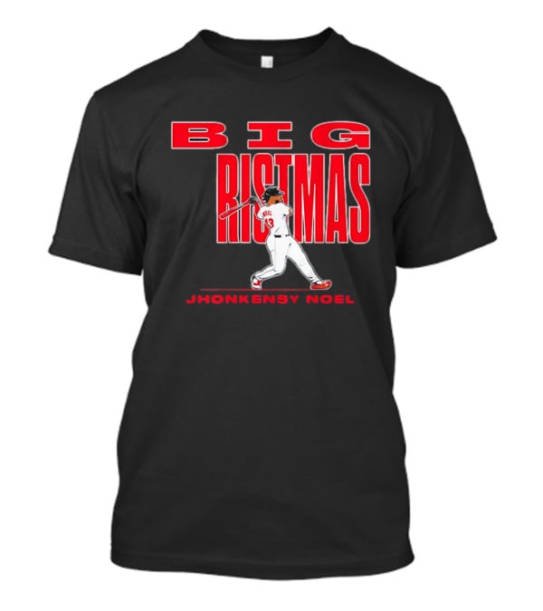 Jhonkensy Noel Cleveland Guardians Big Christmas Bigrismas T-Shirt