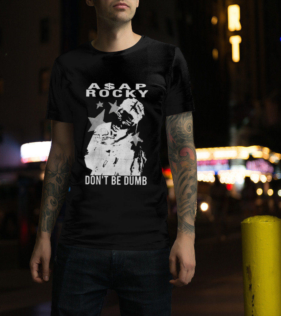 A$AP Rocky Don't Be Dumb Star T-Shirt